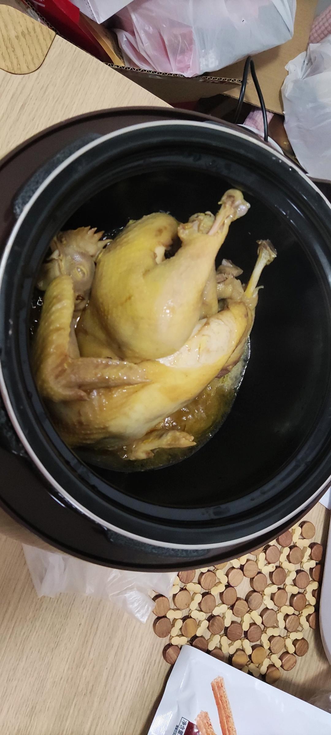 电饭煲版盐焗鸡