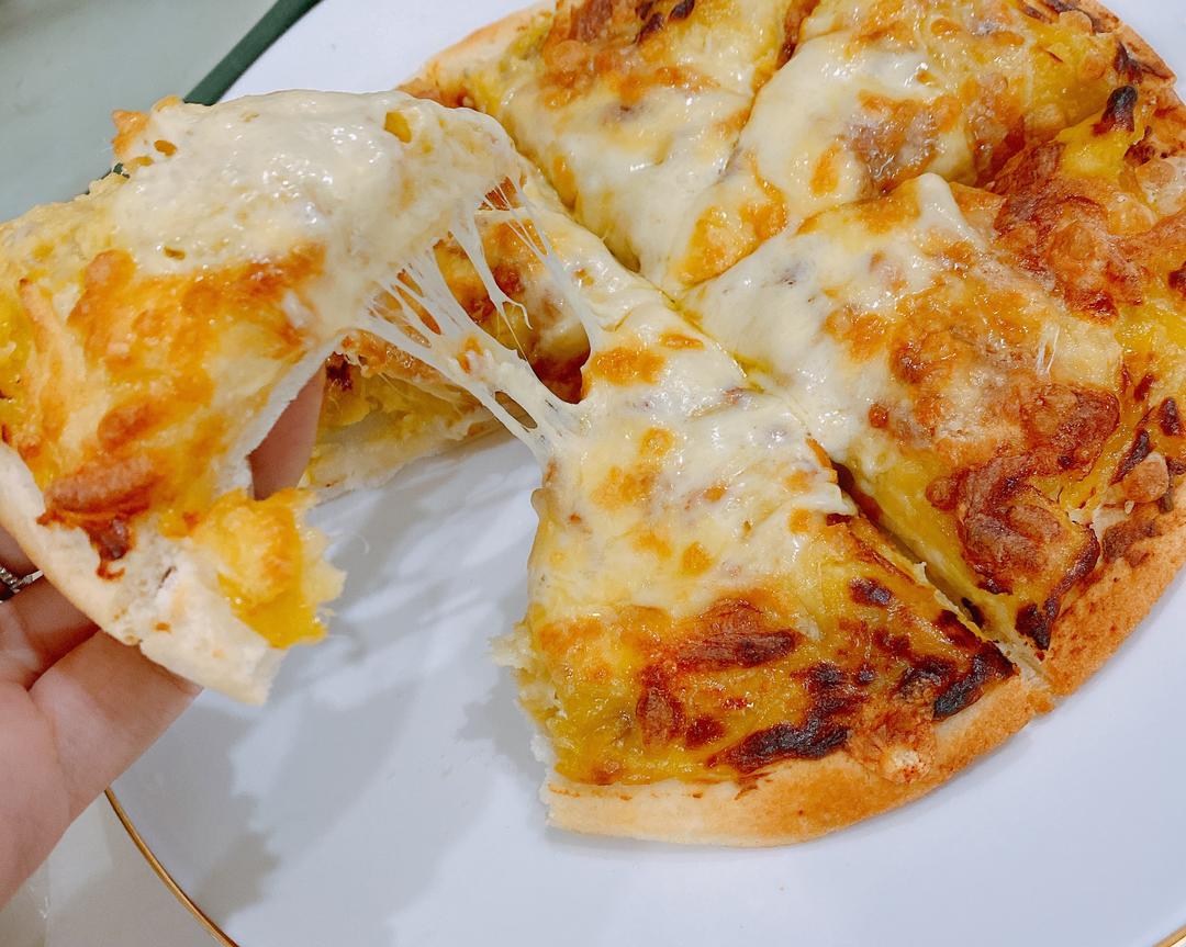 榴莲披萨 空气炸锅