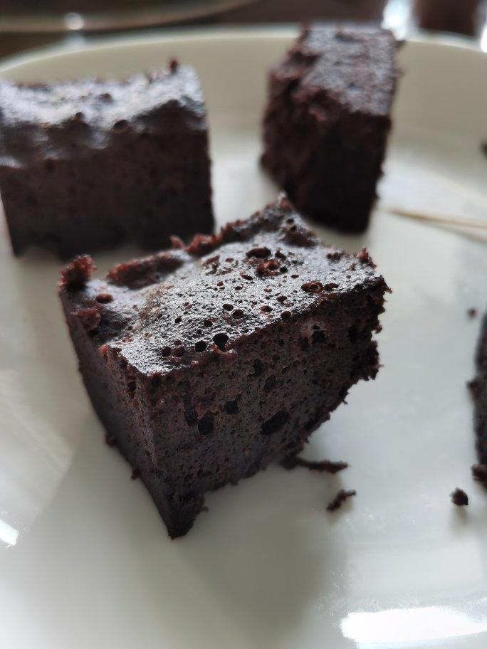 减脂早餐，无糖无油黑米糕