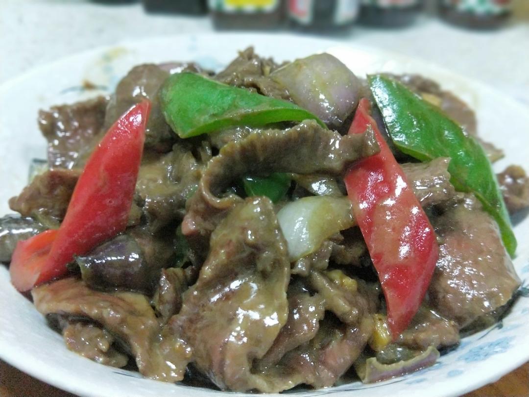 爆炒嫩滑牛肉的做法