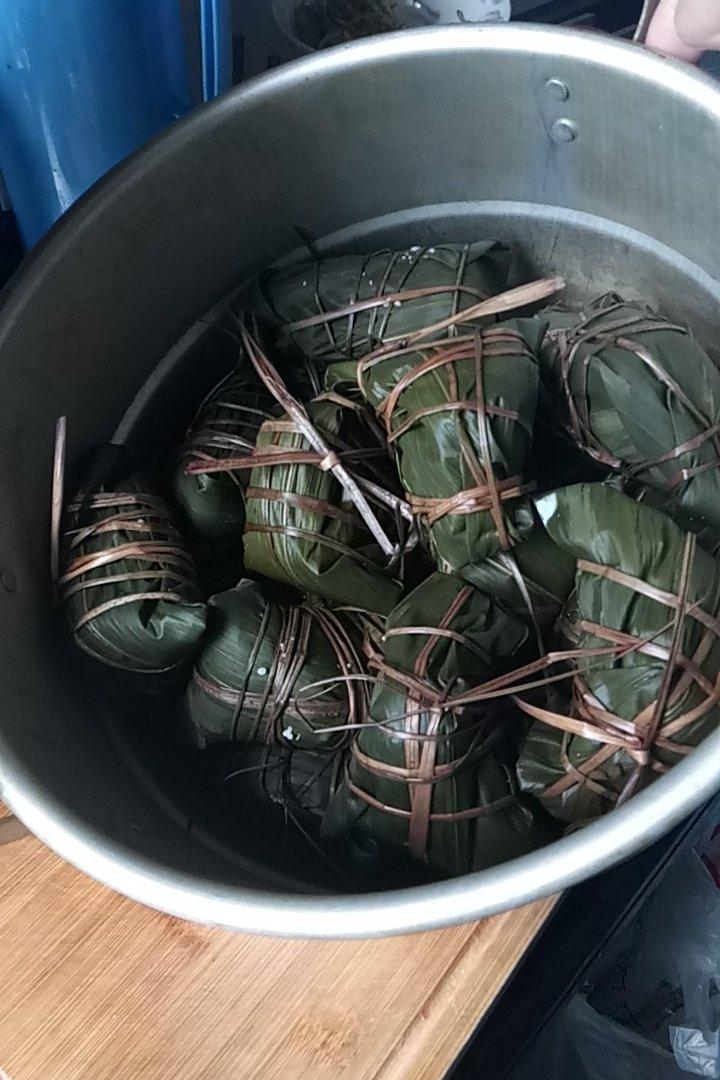 四角长粽子的包法（有视频）