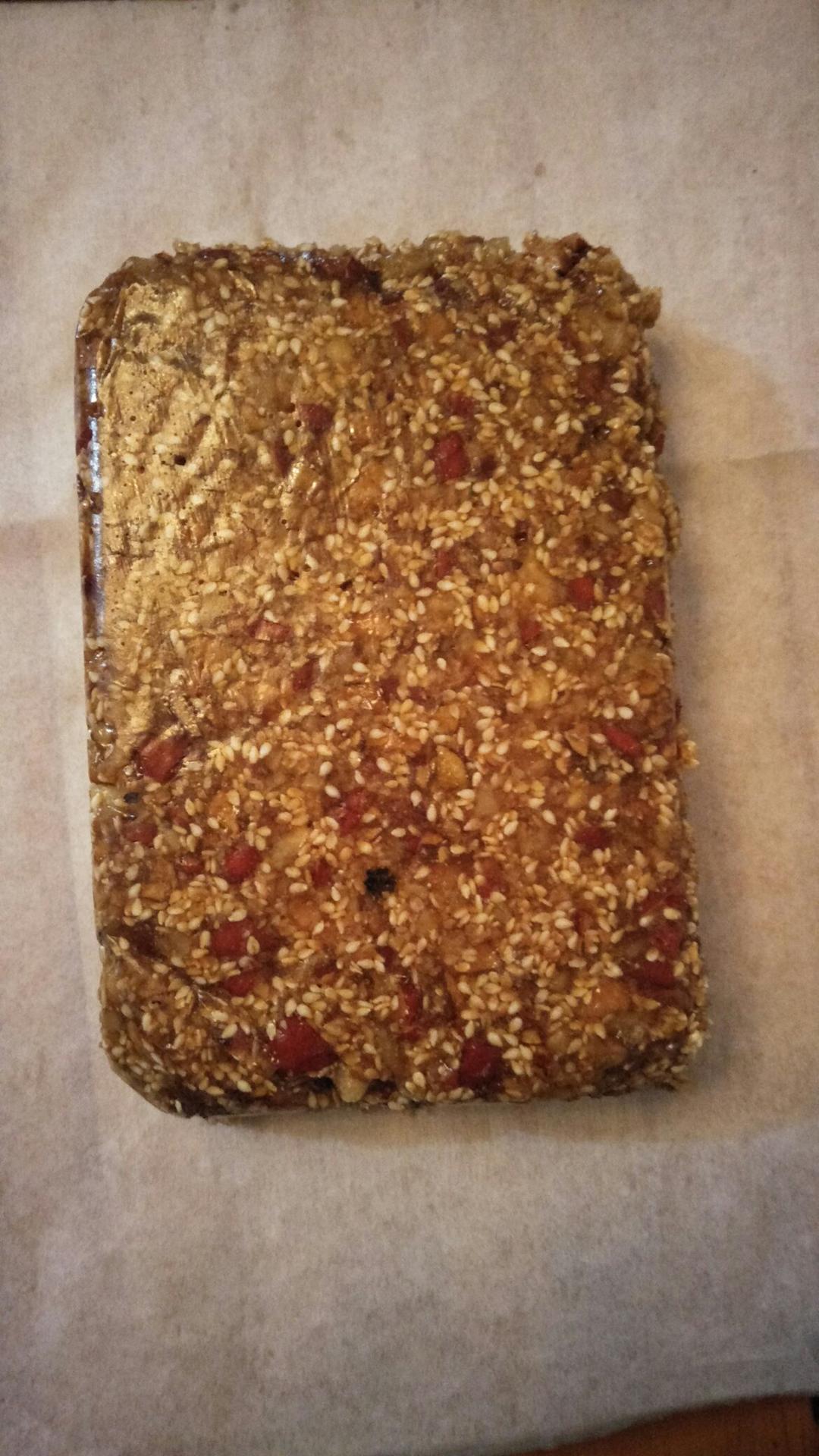 芝麻核桃营养糕～不放阿胶