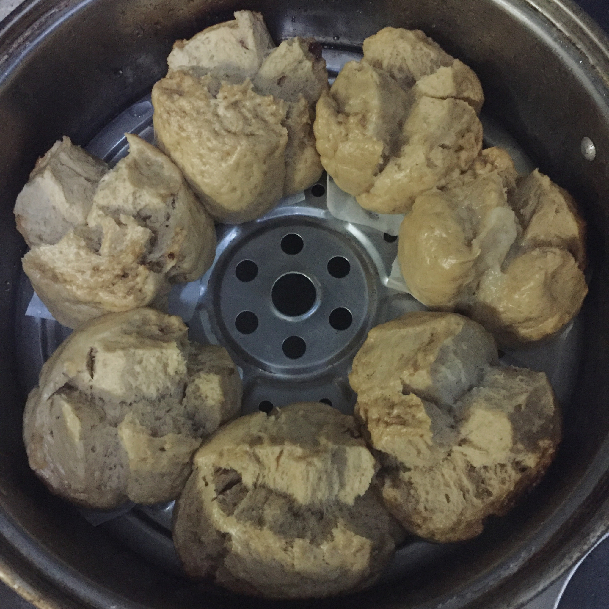 黑糖开花馒头