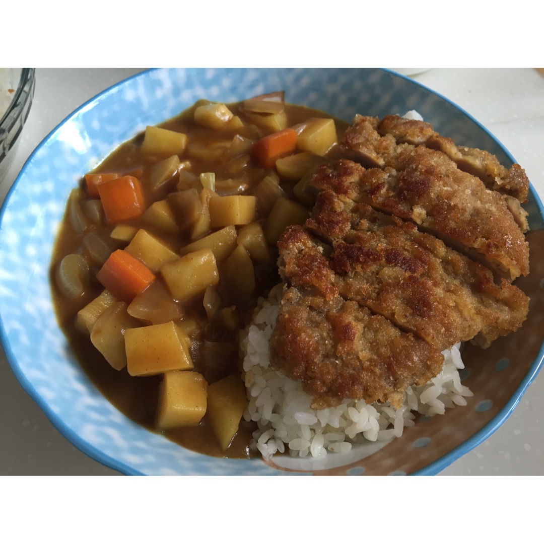 咖喱猪扒饭