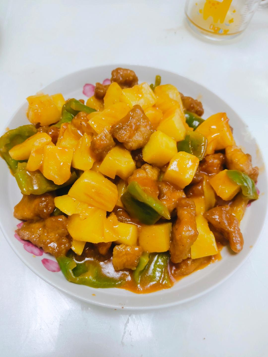 菠萝咕噜肉