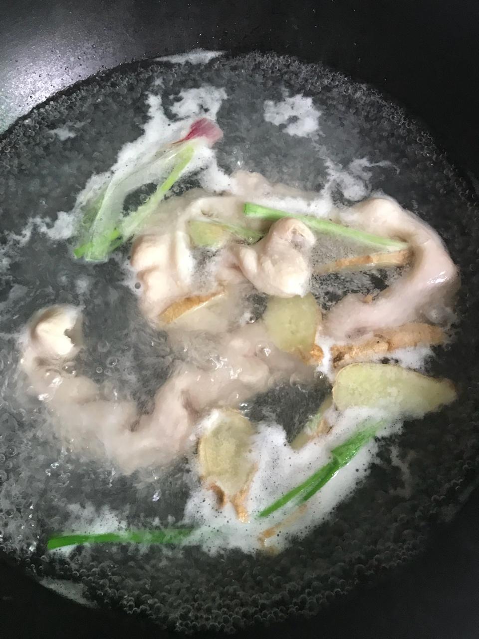 火花石~如何清洗肥肠