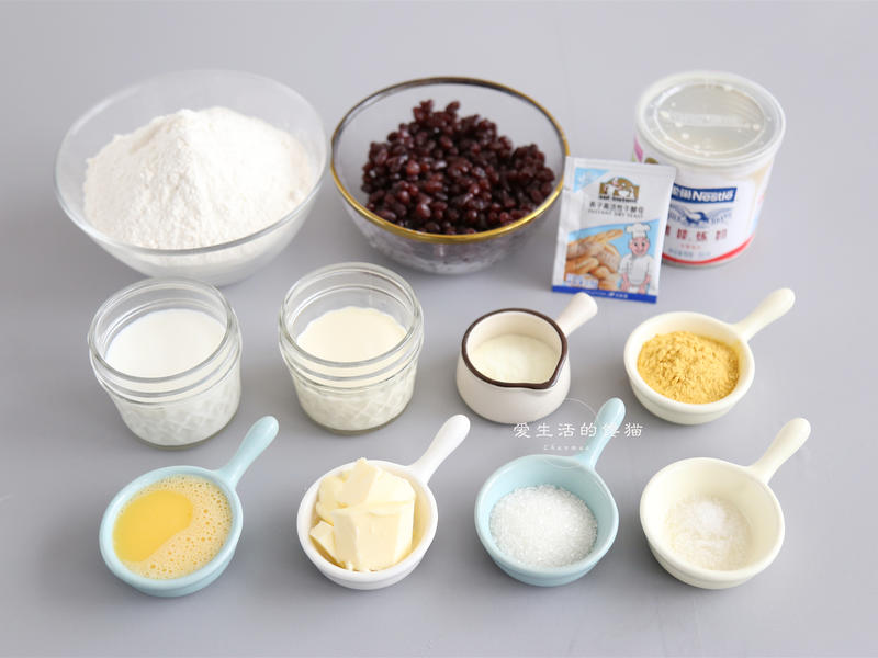 纯奶手撕吐司的做法 步骤1