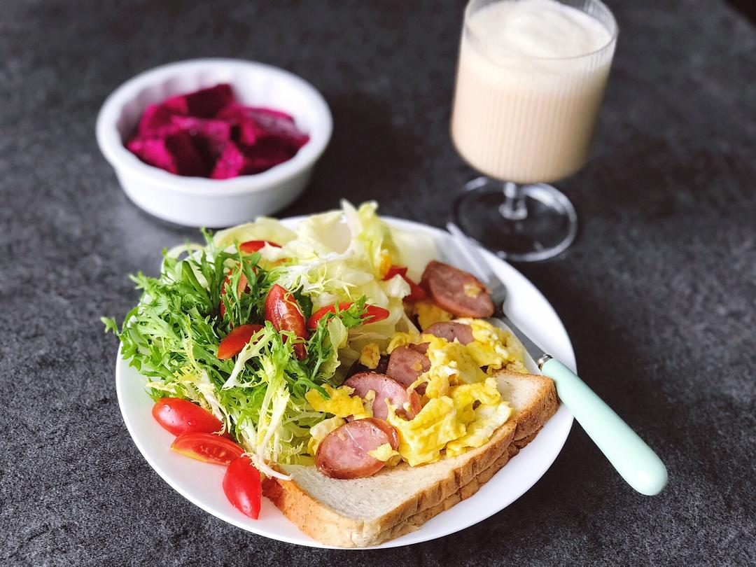 纯奶手撕吐司的做法 步骤1