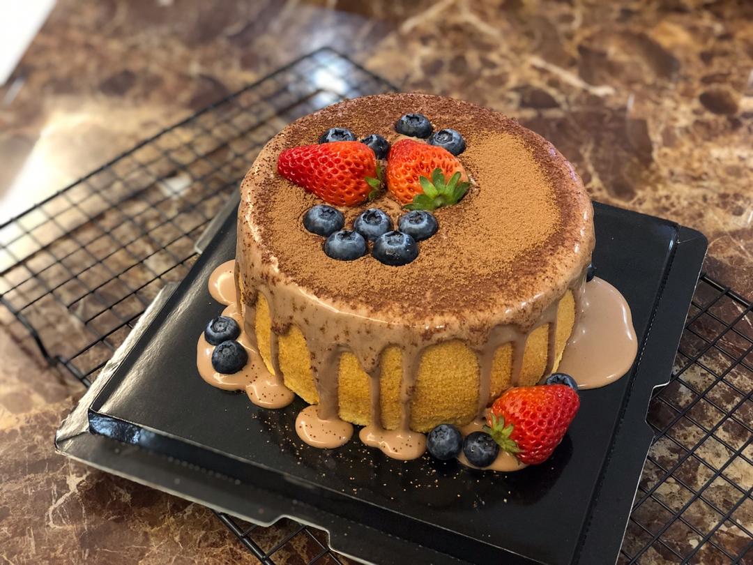 《Tinrry+》醇香爆浆巧克力奶盖蛋糕（6寸配方）