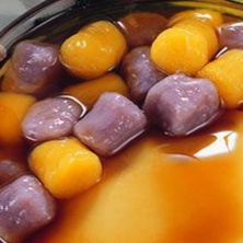 芋圆红豆汤