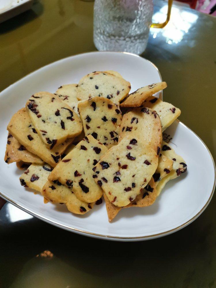 蔓越莓饼干 新手也不怕