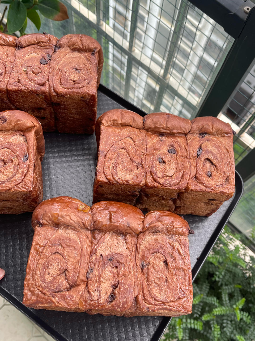 超浓郁巧克力淡奶油吐司｜无人能抵挡的美味