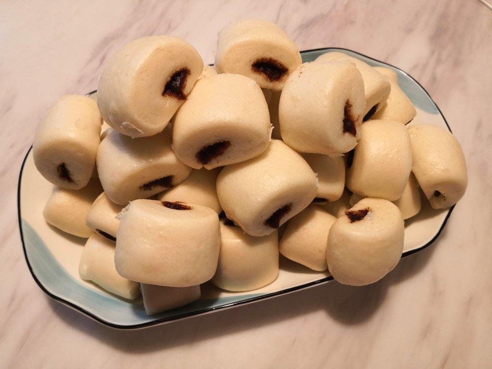 奶香夹心小馒头（一次发酵）
