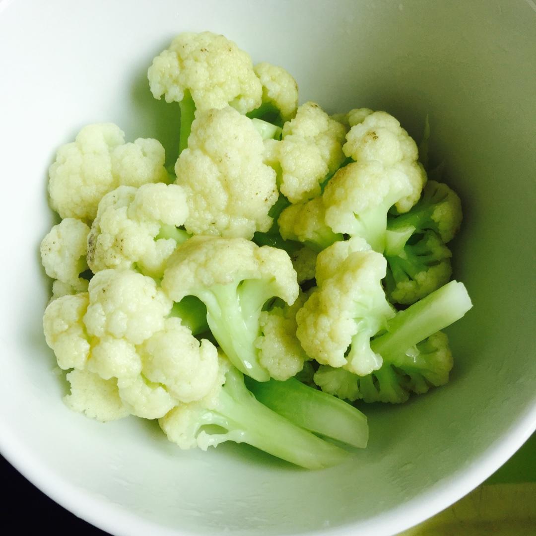 凉调菜花的做法