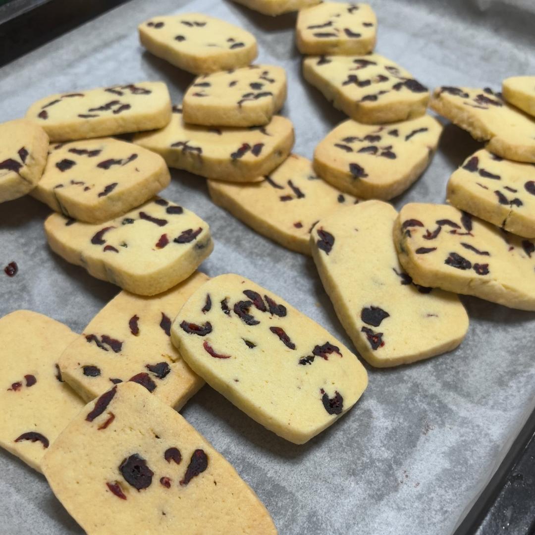 蔓越莓饼干--新手烘焙0压力 #皮黑森林#