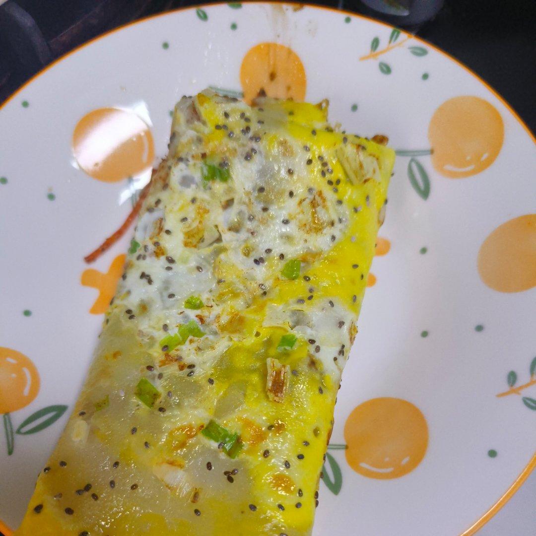 秒杀早餐摊不破皮大煎饼，步骤超详细