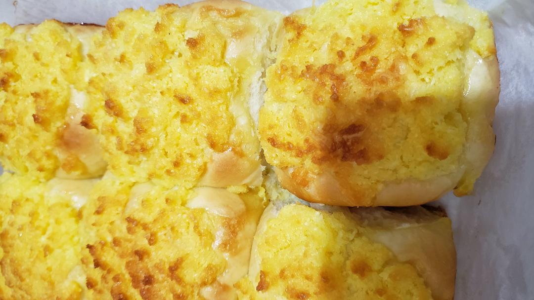 椰蓉餐包（一次发酵，玉米油版，或黄油）