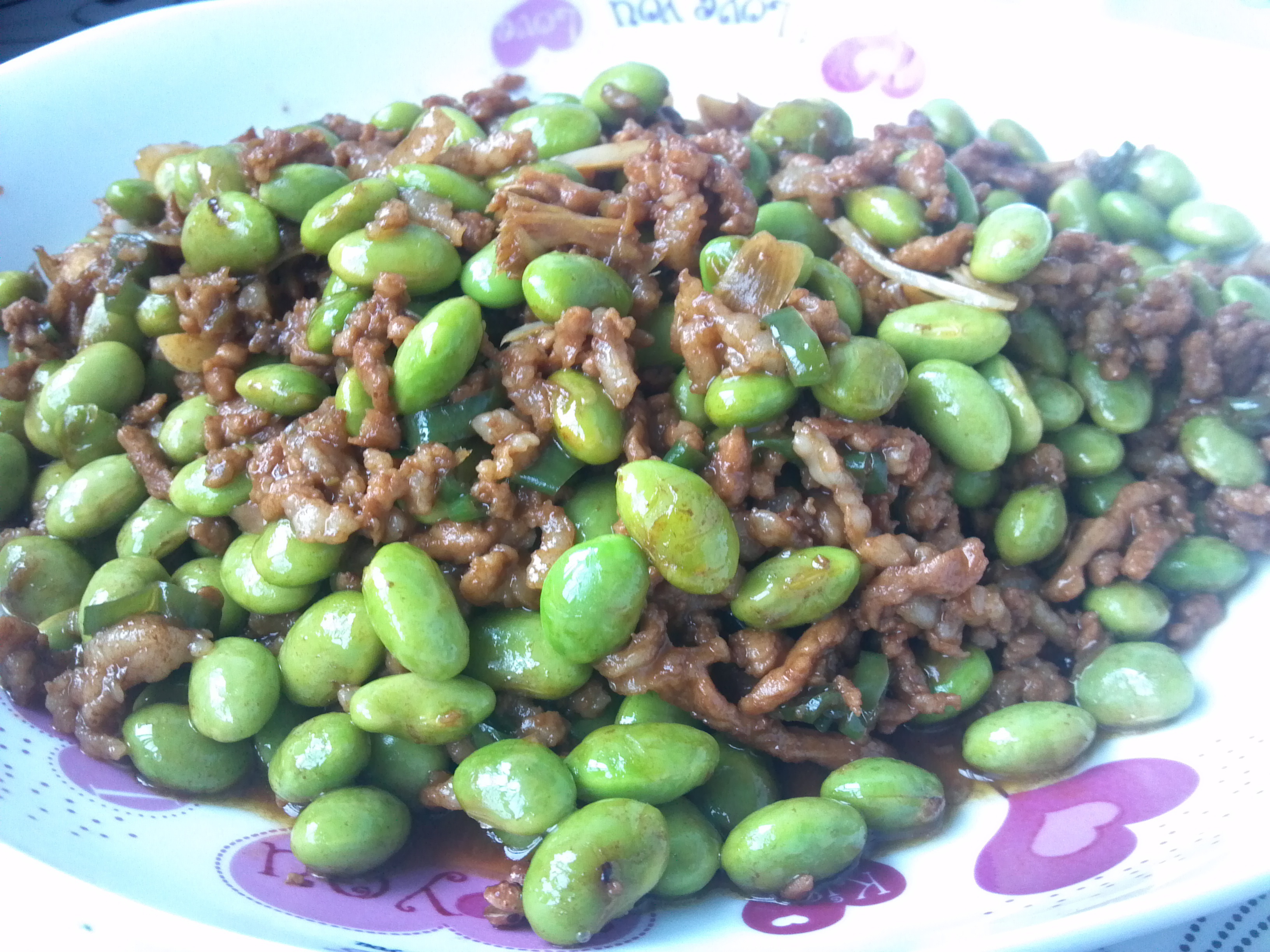 邪黯离做的烂肉青豆