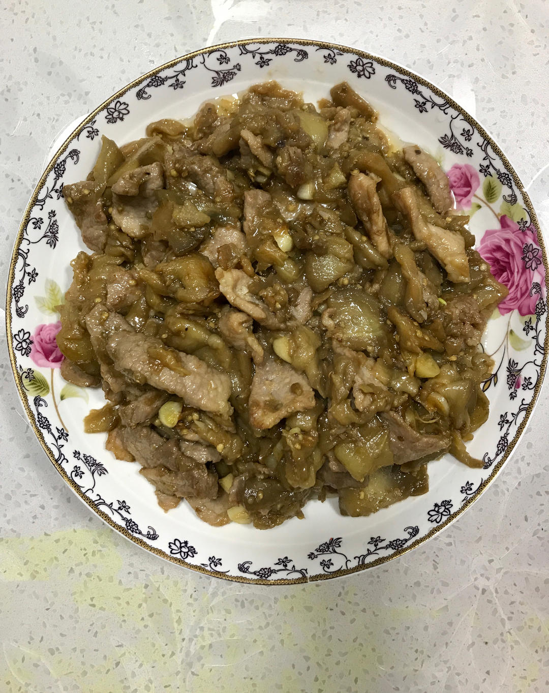 肉片烧茄子