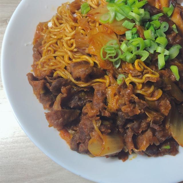炒方便面