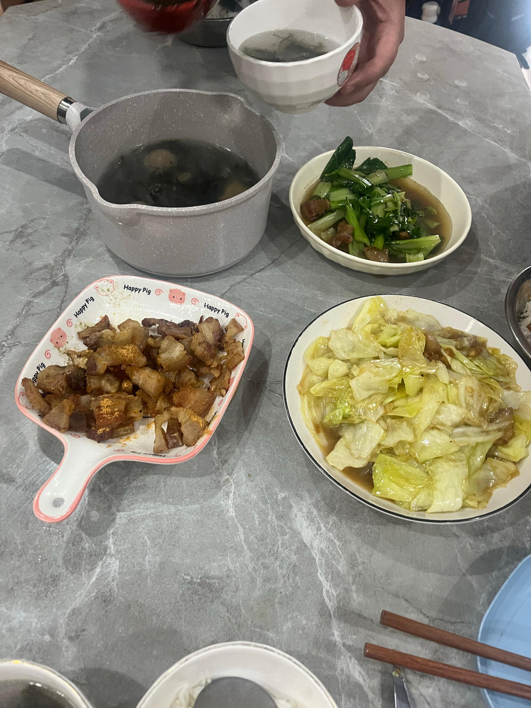 香煎五花肉
