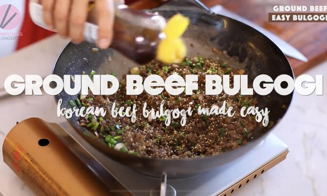 Ground Beef Bulgogi 韩式炒牛肉碎 ｜ Seonkyoung Longest的做法