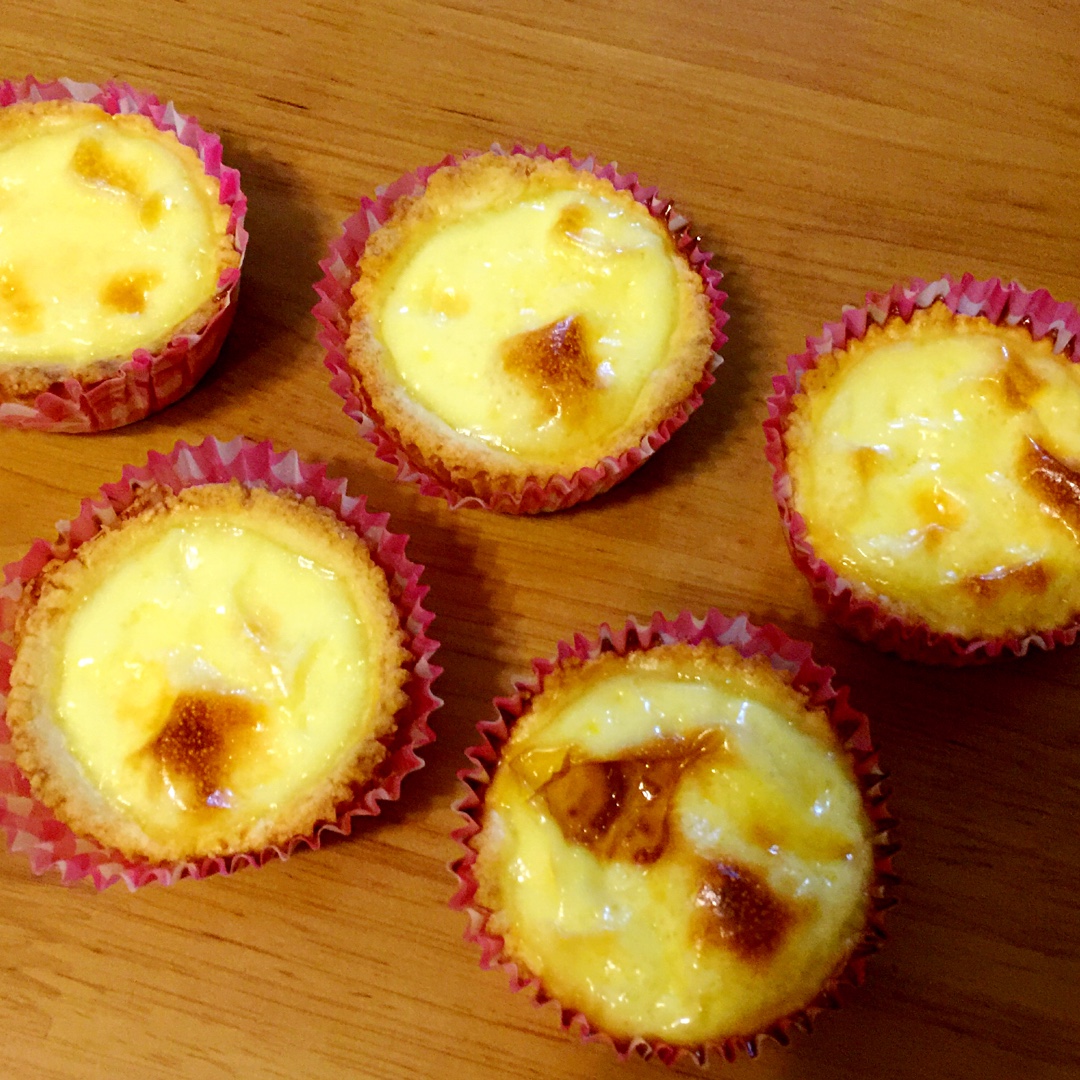 【视频食谱】不用开酥的曲奇蛋挞