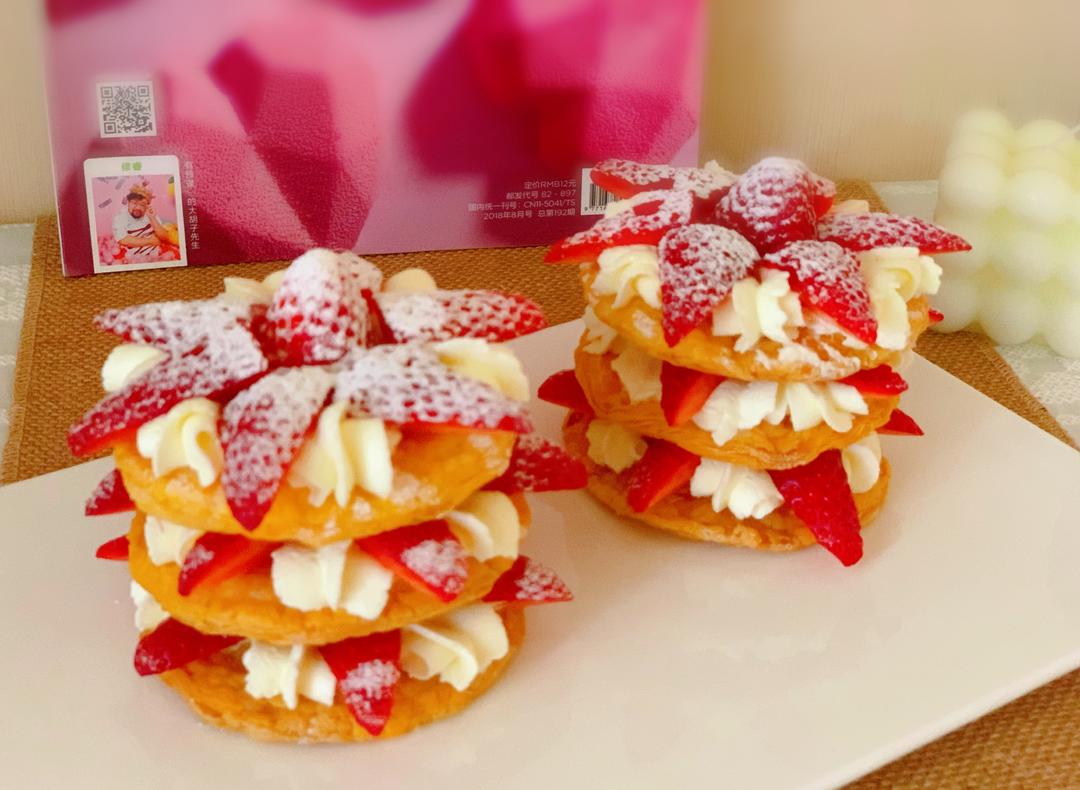 草莓拿破仑的做法