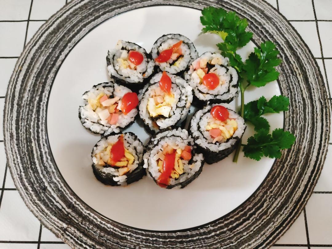 简易版紫菜包饭