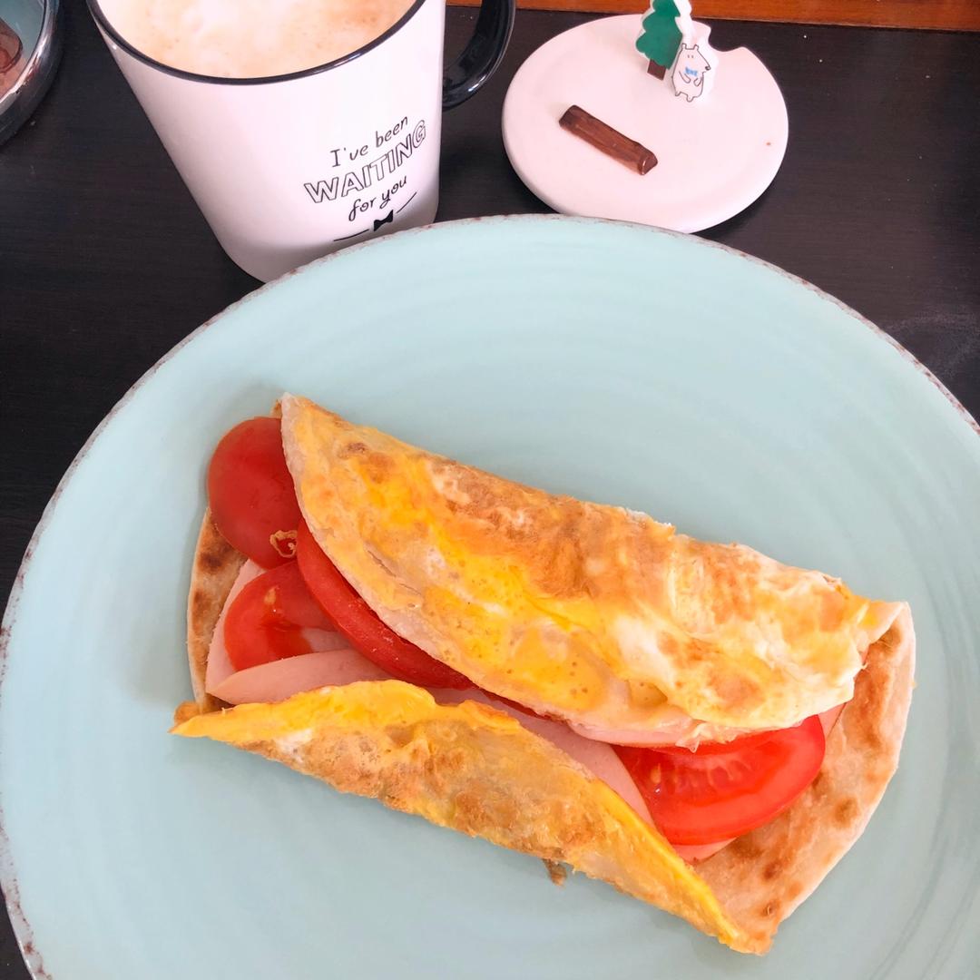 三分钟就可以做好孩子的早餐（手抓饼）