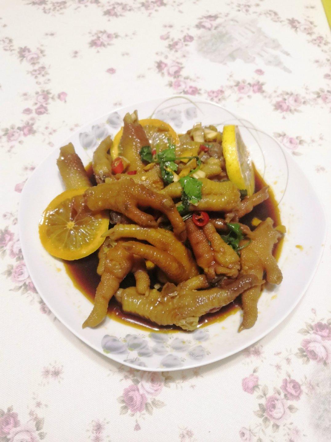 【柠檬酸辣鸡爪】自制超级无敌美味的网红鸡爪