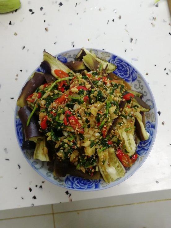 手撕茄子，简单拌一下比炒的还有味儿~