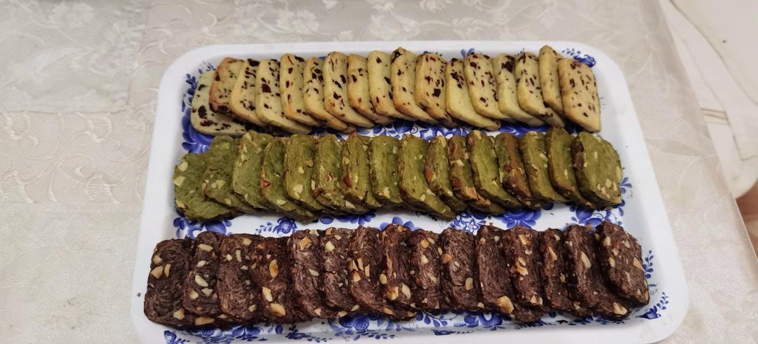 双色蔓越莓饼干