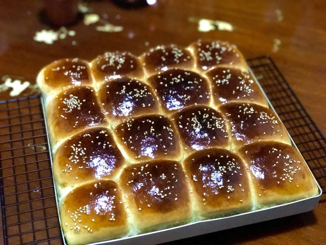 蜂蜜脆底小面包，简单易上手的营养早餐