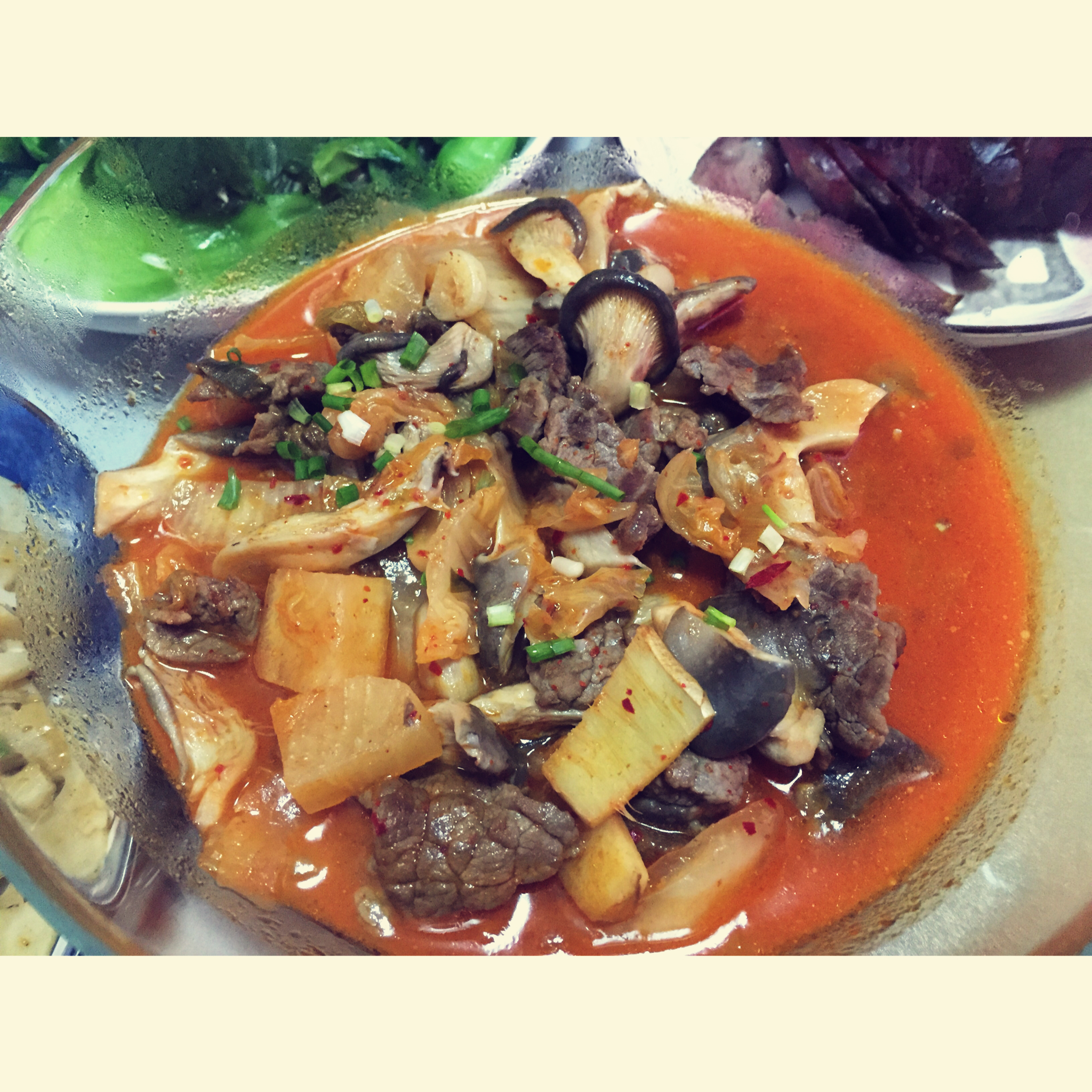 泡菜肥牛锅
