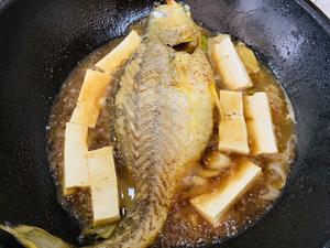黄花鱼烧豆腐的做法 步骤9