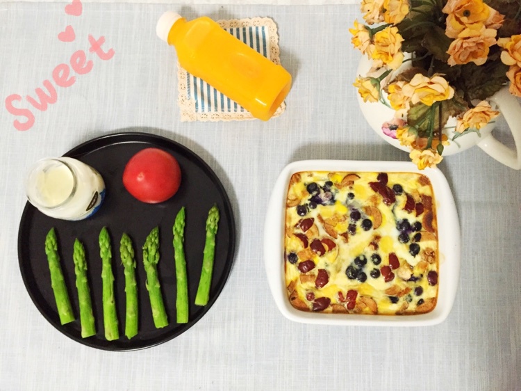 Baked Oatmeal Breakfast 早餐烤燕麦