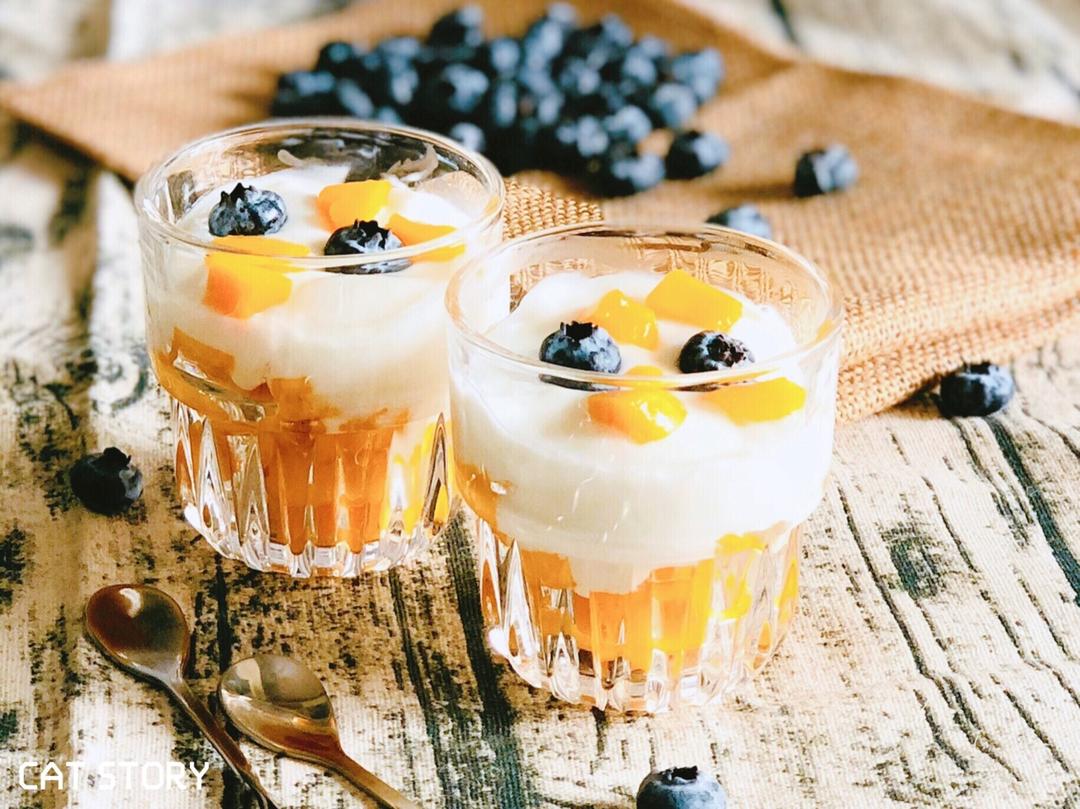 味蕾和精神的治愈系甜品｜芒果酸奶杯