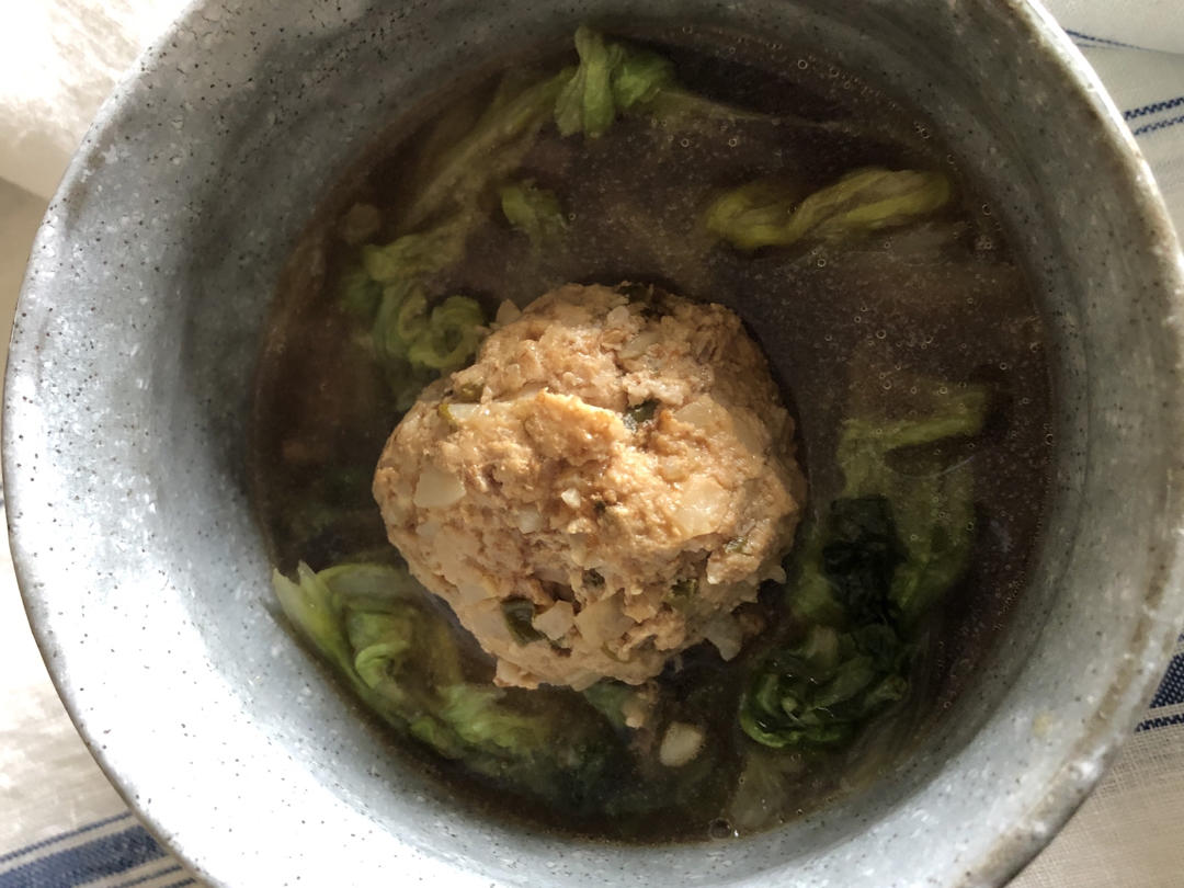 最好吃的扬州狮子头