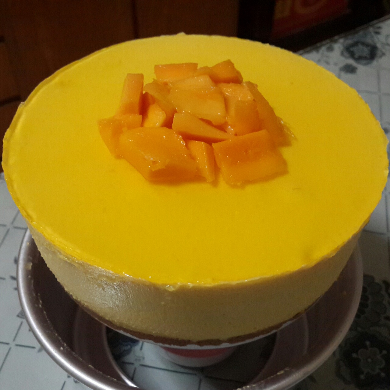 芒果芝士蛋糕