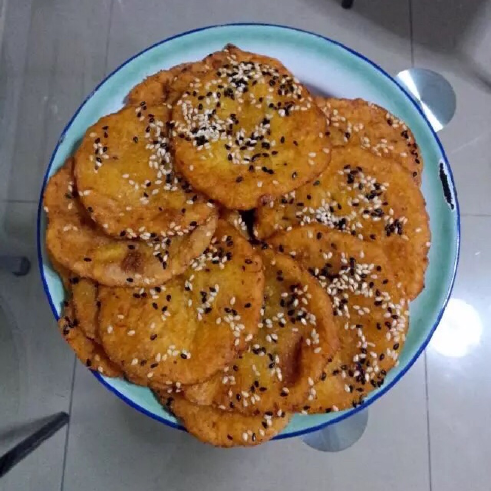 芝麻南瓜饼