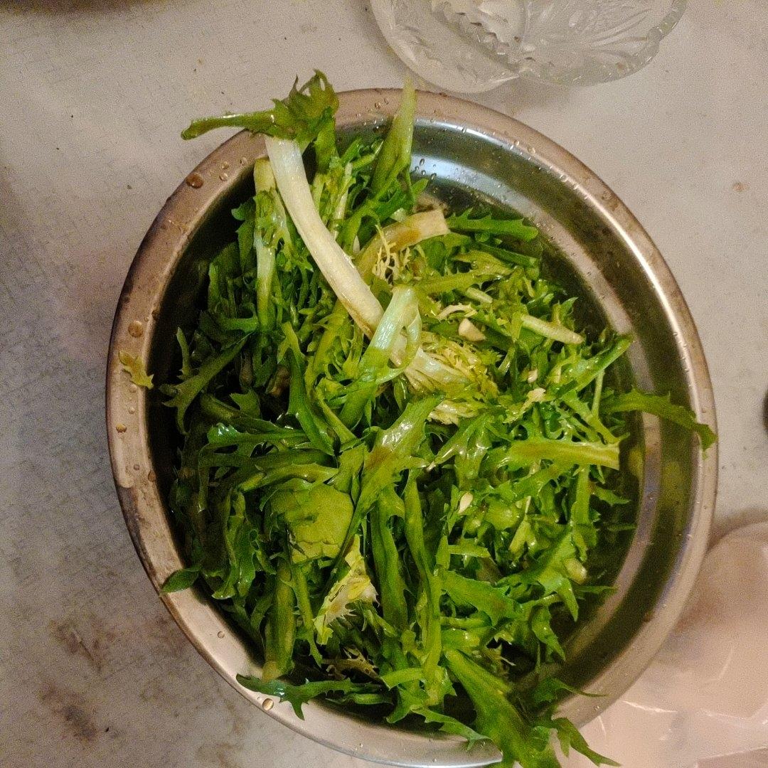 凉拌苦菊——简单爽口