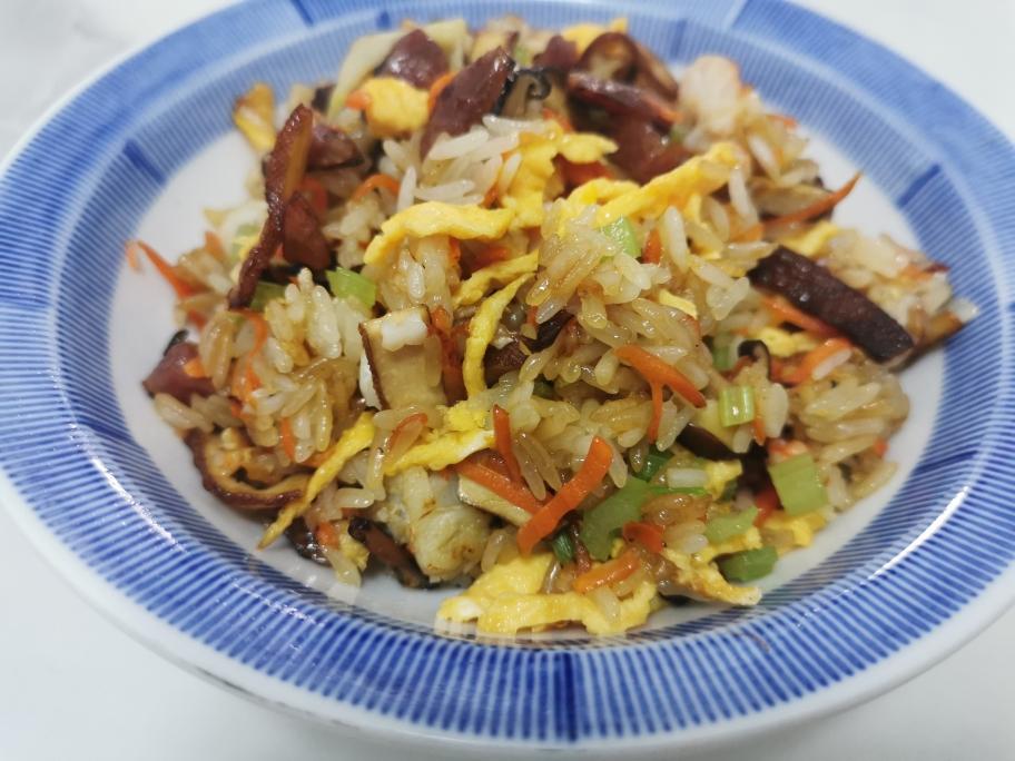 懒人版炒糯米饭 炊饭（台州特色）