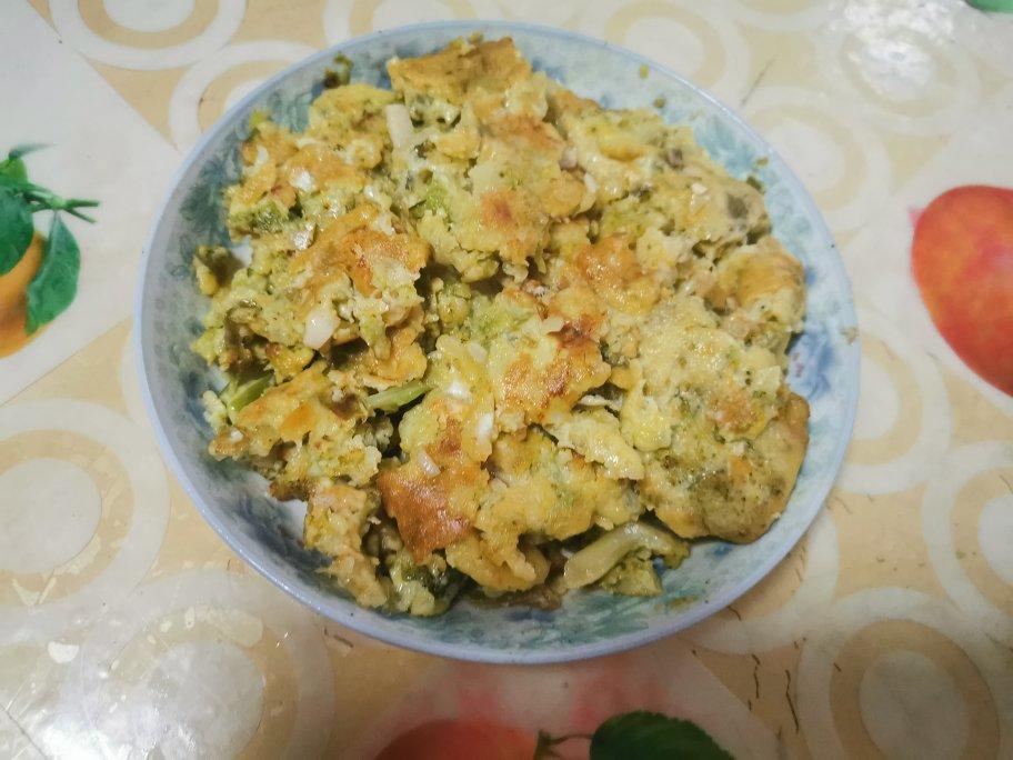 土豆丝鸡蛋饼