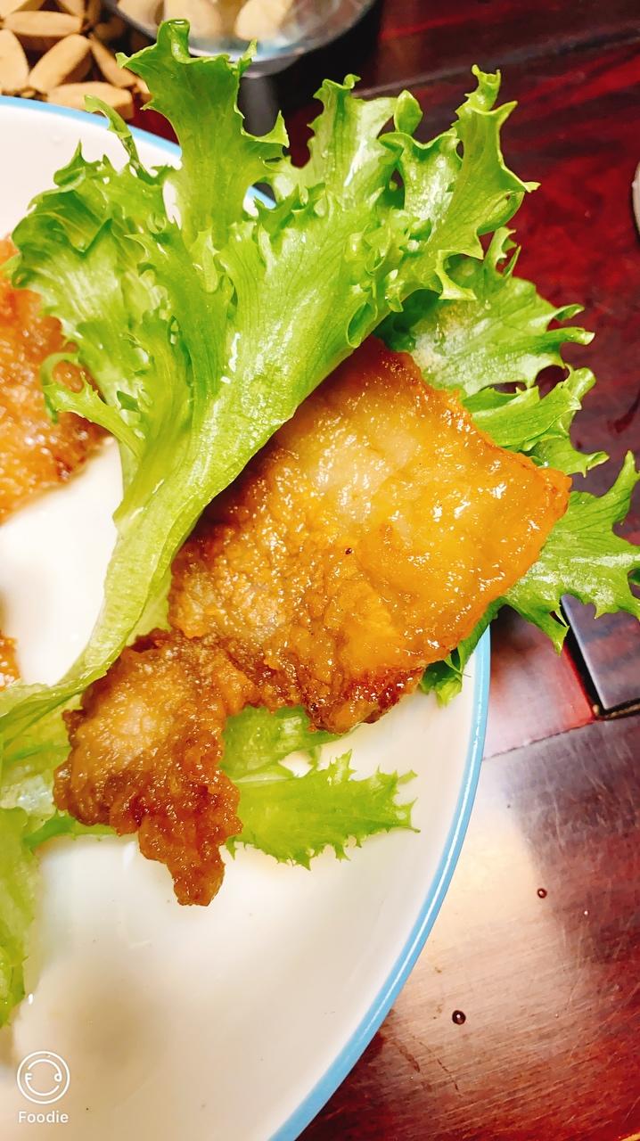 香酥黄金肉的做法