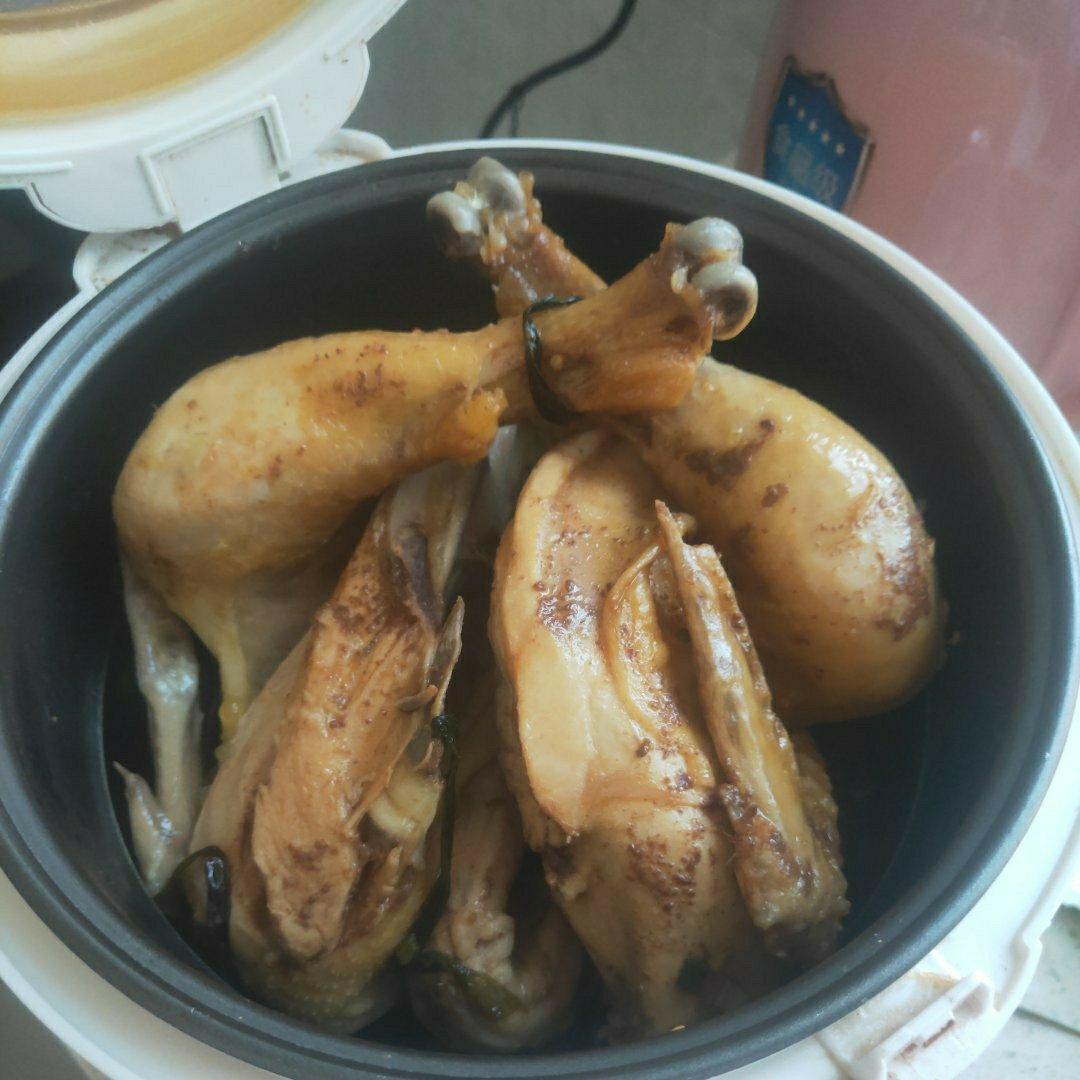 电饭锅盐焗鸡（简易版）