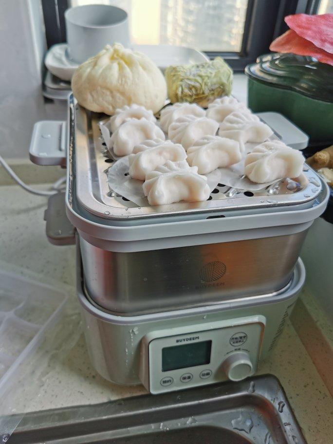 猪肉干贝糯米烧麦【8月北鼎蒸炖锅食谱】
