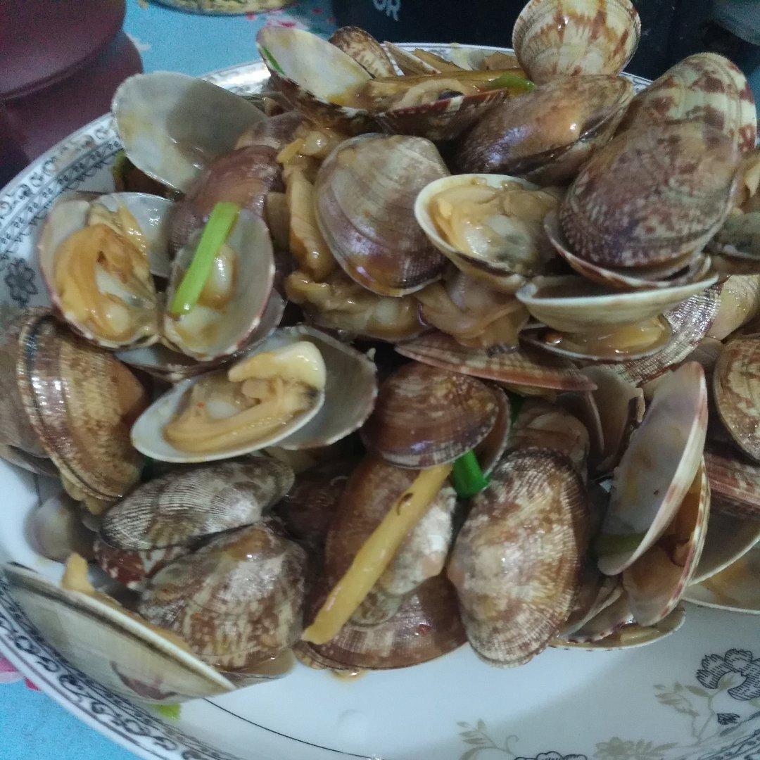 爆炒花甲