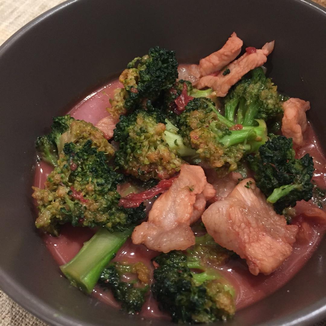 腐乳西兰花图片大全 咖啡鱼潘的腐乳西兰花图片