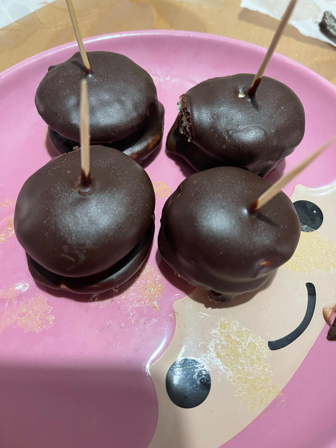 巧克力软心派～迷你好丽友派